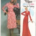 Patron De Couture Vintage Simplicity 9313 – Chemisier 1971 – Taille B36 – Non Découpé