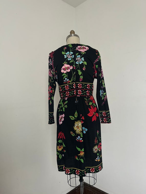 1960s Pucciesque Pucci Style Maurice Floral Jerse… - image 5