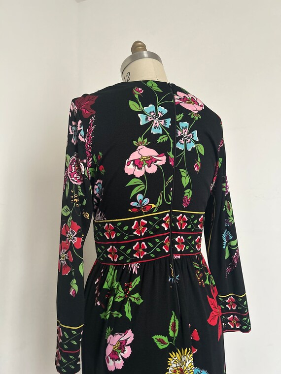 1960s Pucciesque Pucci Style Maurice Floral Jerse… - image 6