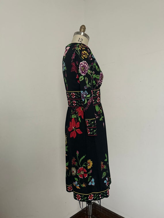 1960s Pucciesque Pucci Style Maurice Floral Jerse… - image 3