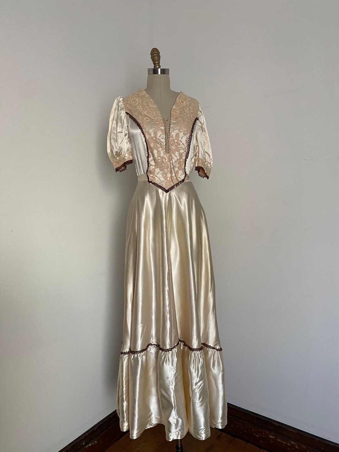 1970s Homemade Gunne Sax Style Prairie Cottagecore Maxi Dress - Etsy ...