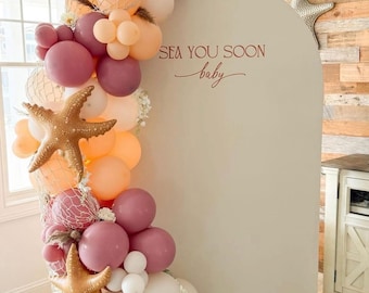 Muschel Strand Ballon Arch