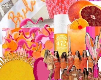 Tequila Sunrise Theme Party Kit!!