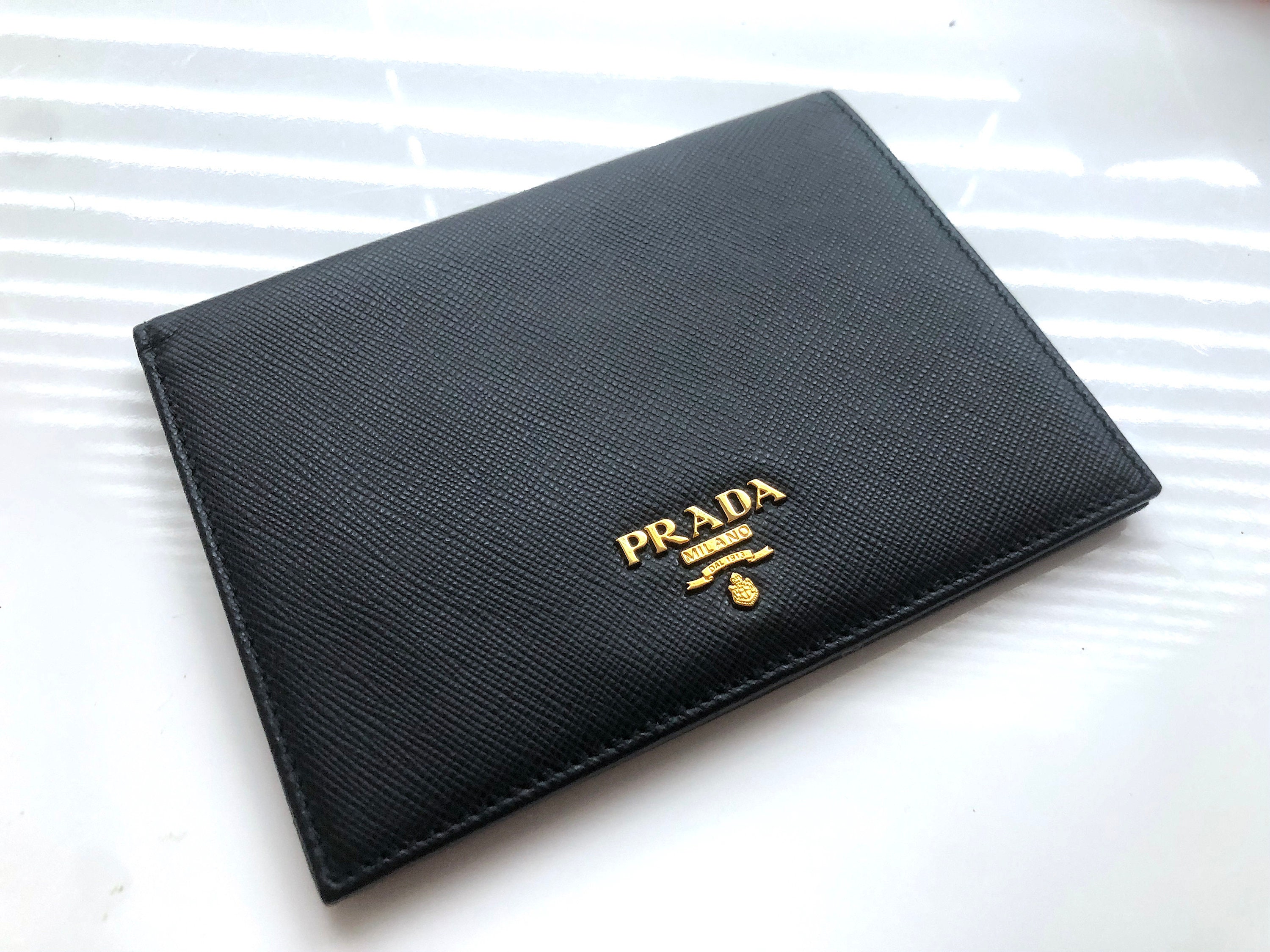 Prada Passport Leather Holder