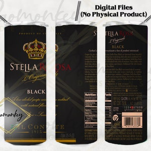 Stella Rosa Label Template Stella Rosa Label - Etsy