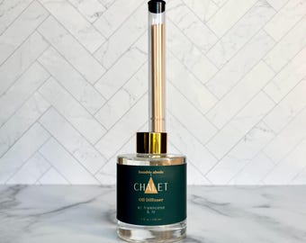 Holiday Seasonal Reed Diffuser in Chalet