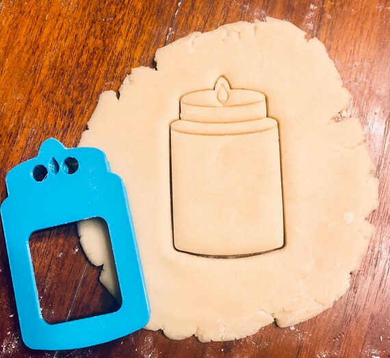 Candle Cookie Cutter Etsy