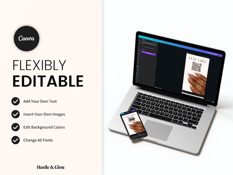Nail Tech Template Bundle | Nail Acuity Website Template, Nail Instagram Story Templates, Nail Price List, Nail Flyers, Nail Business Card, Nail Story Highlight Covers