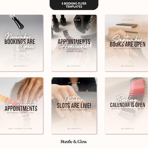 Nail Tech Template Bundle | Nail Acuity Website Template, Nail Instagram Story Templates, Nail Price List, Nail Flyers, Nail Business Card, Nail Story Highlight Covers