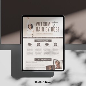 Acuity Scheduling Template for Wig Install, Hairstylist Acuity Website, DIY Acuity Website, Hair Template