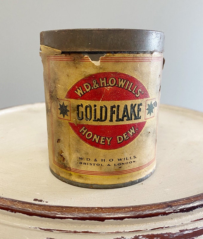 wd & ho wills tobacco tins W.D. & H.o.wills' Goldflake Honey Dew Cigarette Tin