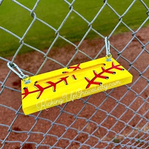 Baseball Fence Foot Rest, Game Changer, Phone Prop, Softball, Hand painted or Engraved