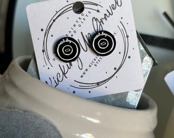 Wrestling Mat Stud Earrings, Wrestling, Wrestling Mama, Wrestling Gift, Stud Earrings, Wrestling Mat
