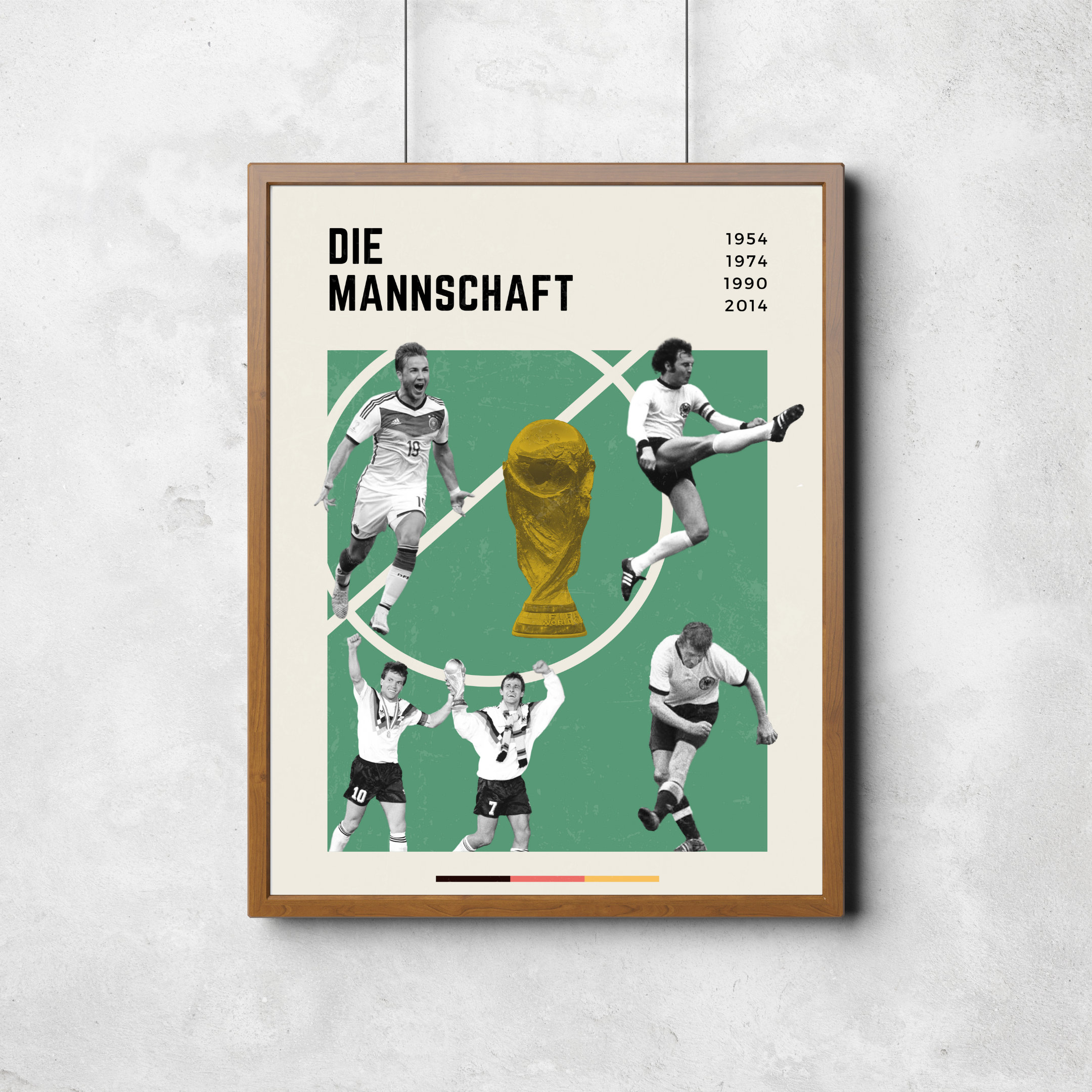 Die Mannschaft Germany Soccer Football Team DFB - World Cup