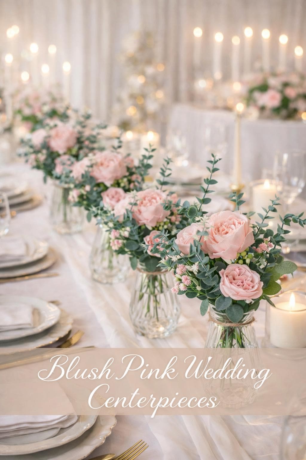 Blush Pink Flower Arrangements