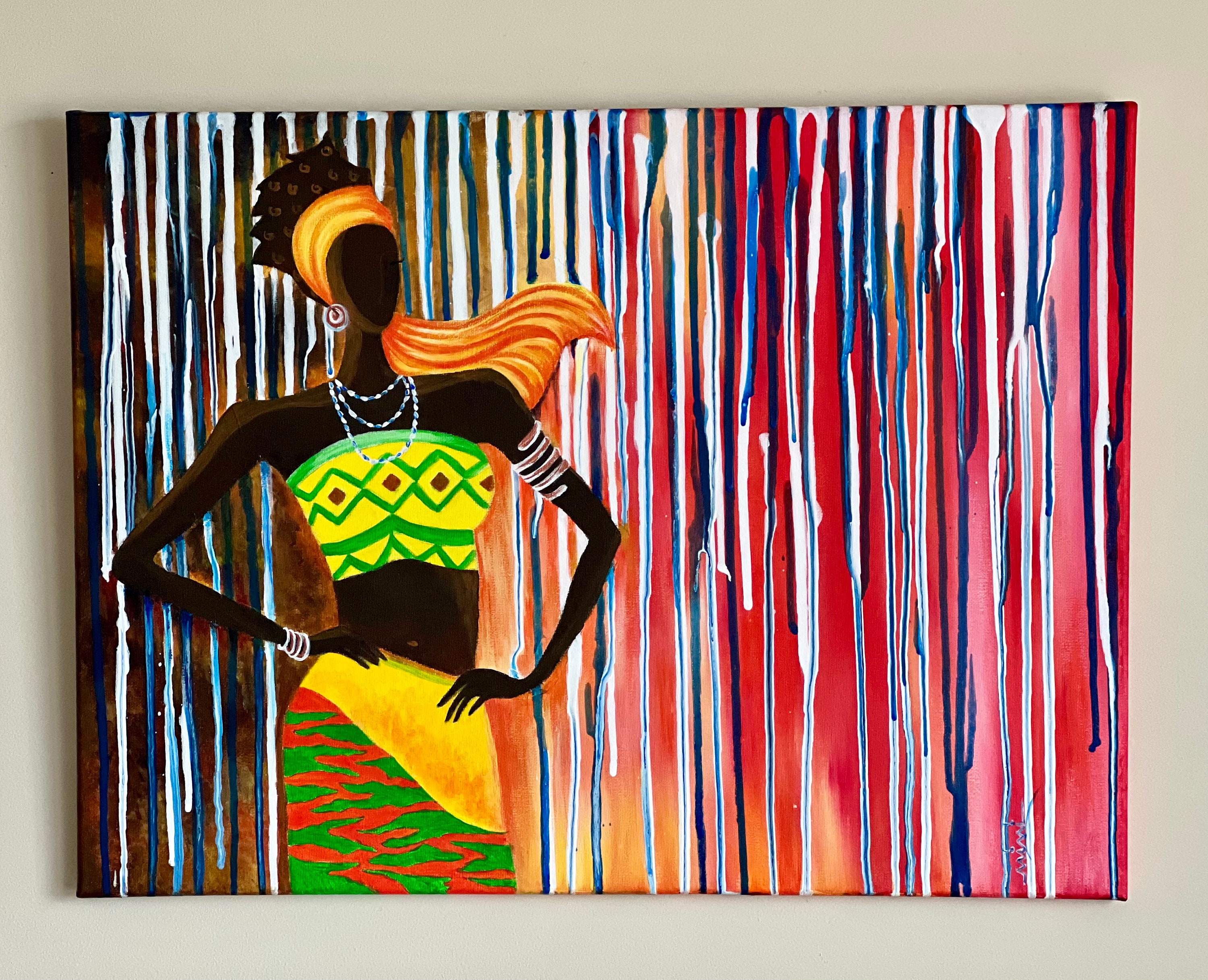 Acrylic Painting on Canvas........power to Dream - Etsy