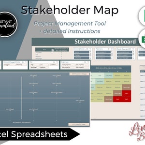 Excel-Arbeitsblatt für Projektakteur, Projektmangement-Tool, Personal-Tracker, Kundenmanagment-Sheet.