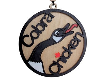 Cobra Chicken Canada Goose Christmas Ornament