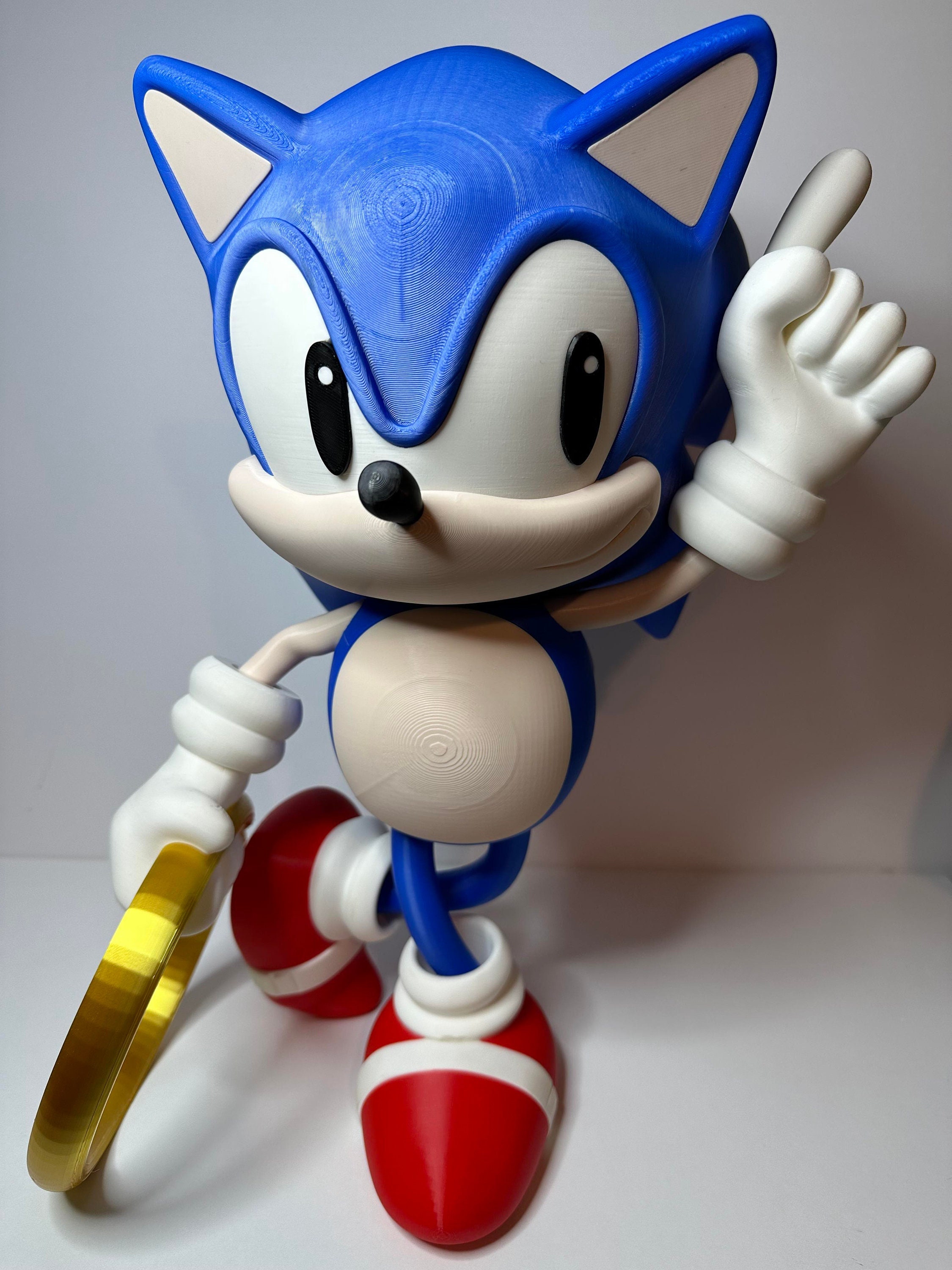 Shadow the Hedgehog Shoe Planter 3D Printed Sonic the 