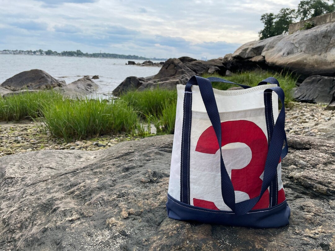 Sail Away With These Recycled Sail Bags from Maine - Casco Totes