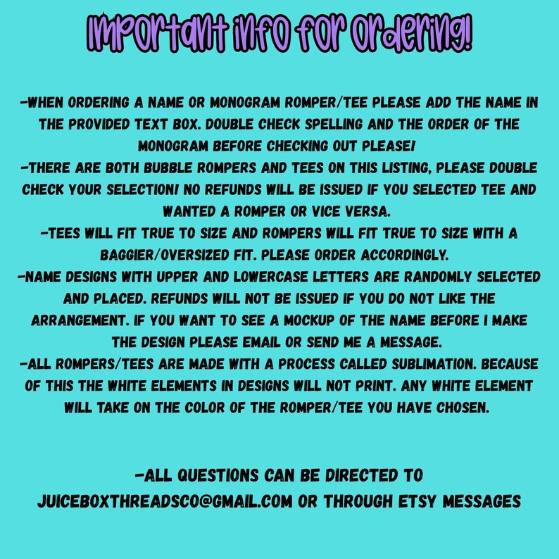 a text box with instructions for ordering, including details about the ordering process and the types of items available for purchase.