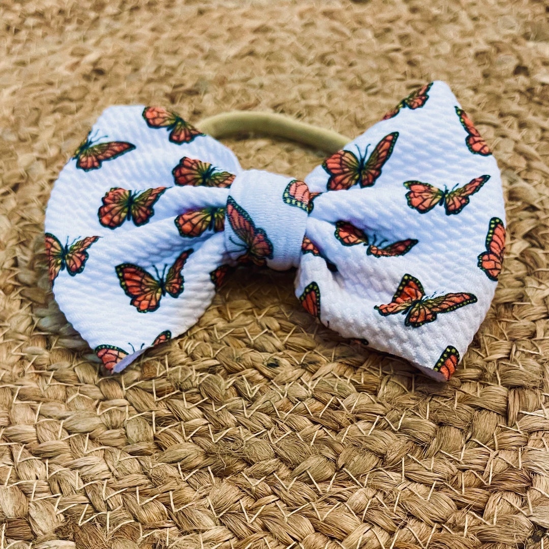 Babyhug Bow & Butterfly Clips Free Size Pack of 2 - Green
