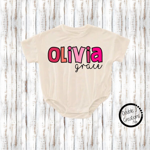 Baby Girl Oversized Bubble Etsy