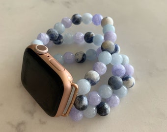 Ädelstensklockarmband