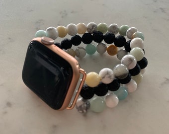 Ädelstensklockarmband