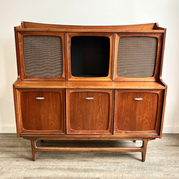 AVAILABLE Mid-Century Victorla RCA Victor Gutted Record Player/Bar- Fully Rehabbed