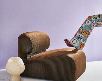 Sillón de salón vintage estilo era espacial disponible a medida