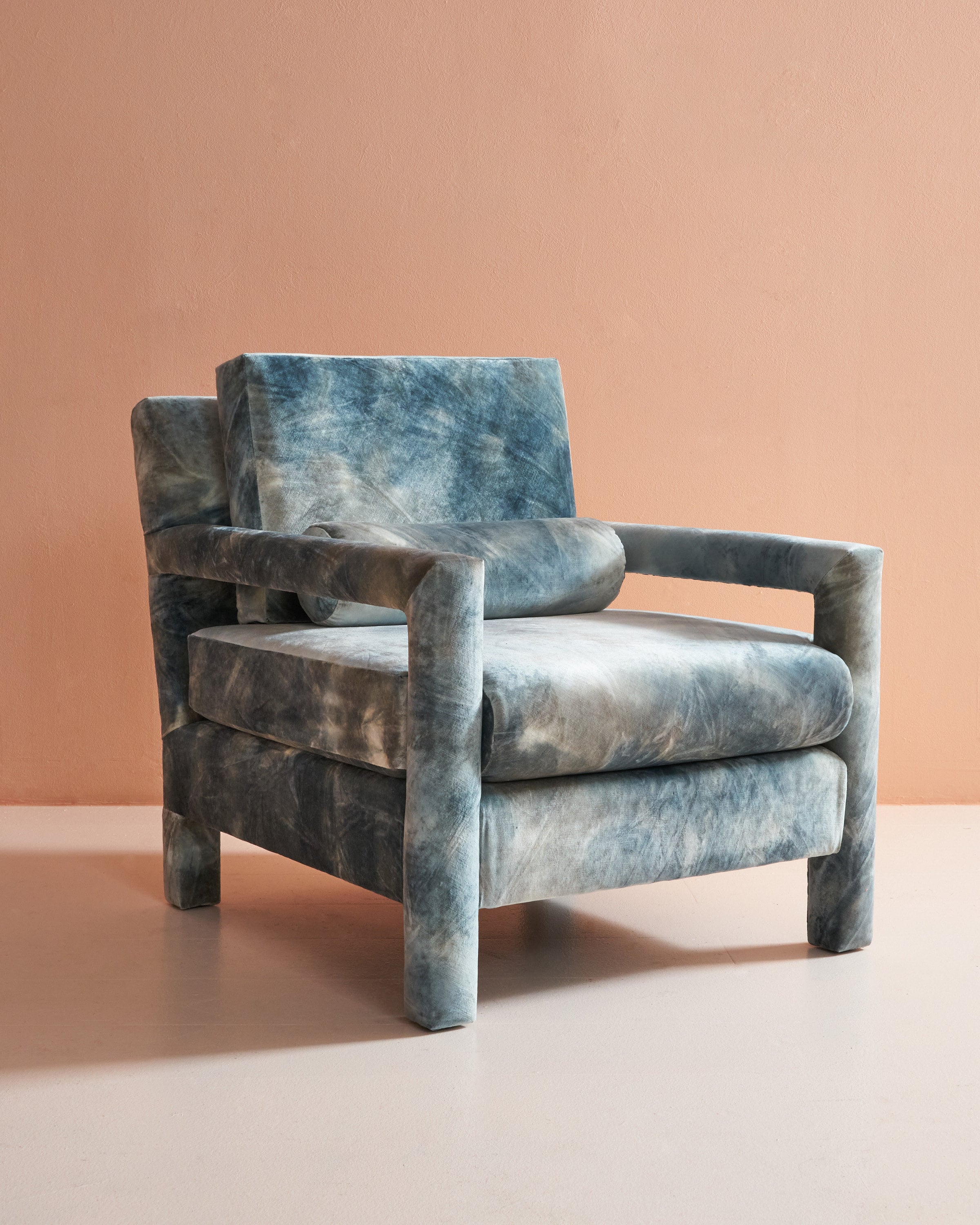 CUSTOM Milo Baughman Parson’s Style Club Chair- Fully Rehabbed