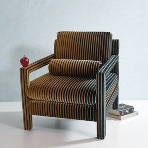 CUSTOM Milo Baughman Parson’s Style Club Chair- Fully Rehabbed