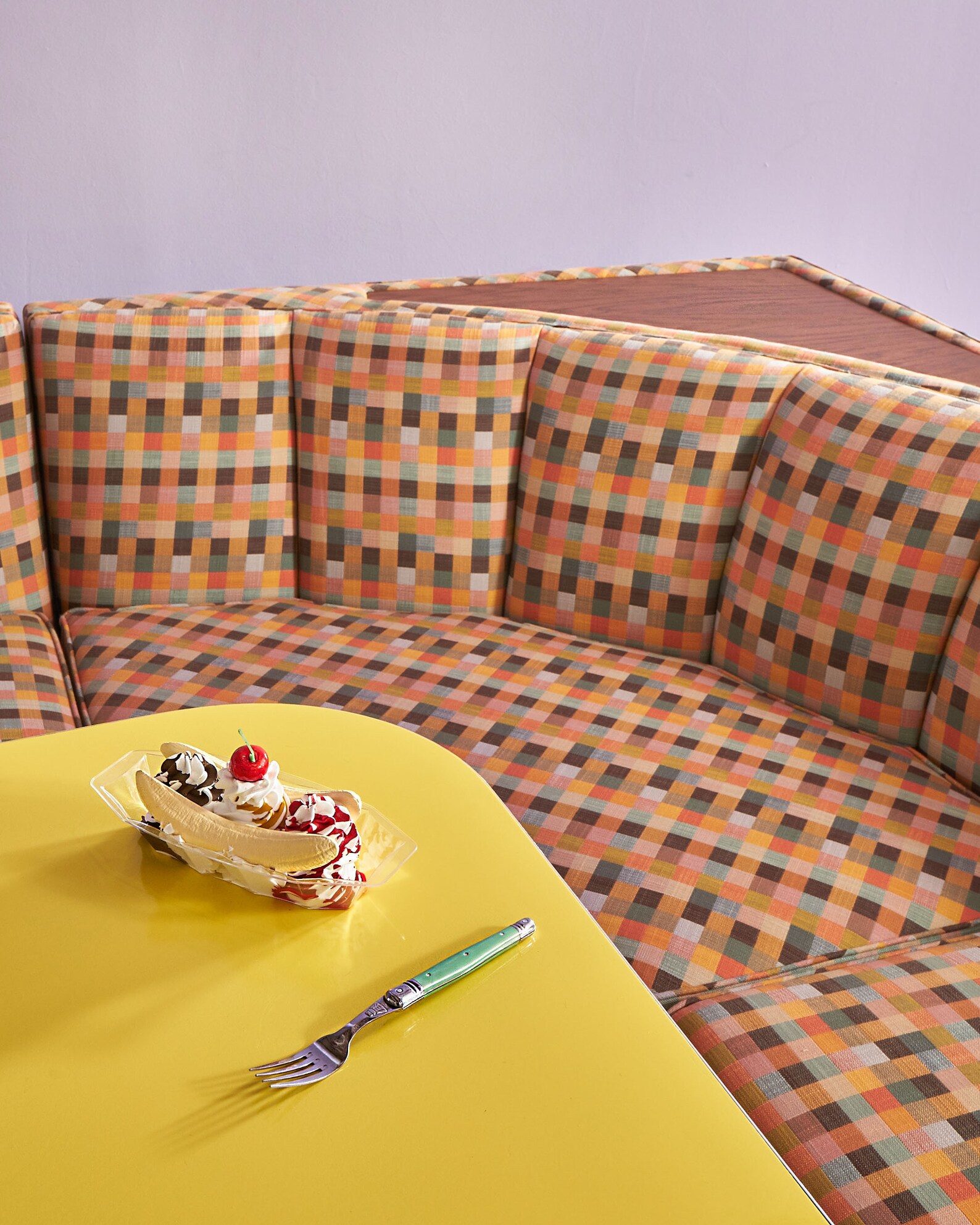CUSTOM 1950’s 3 Piece Banquette With Corner Table - Etsy
