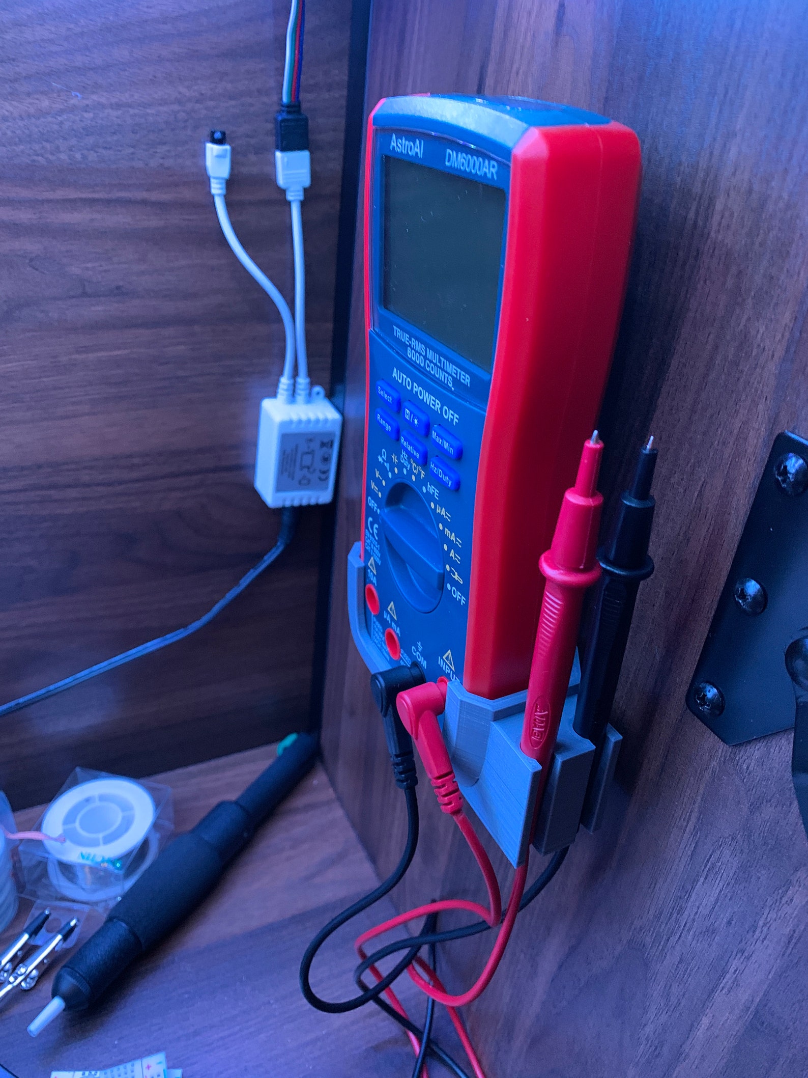 Digital Multimeter Mounted On Board Multimeter Mount - Etsy