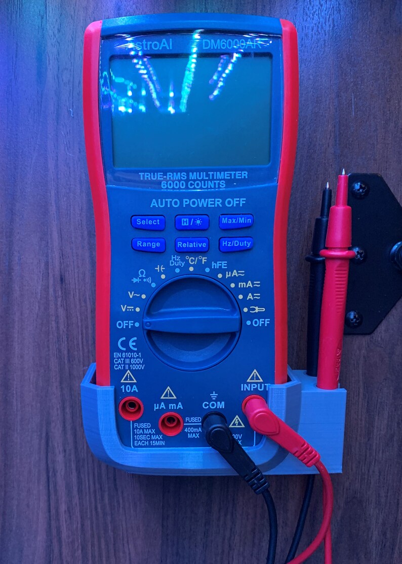 Digital Multimeter Mounted On Board Multimeter Mount - Etsy
