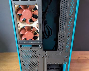 FANUP Double adaptateur de ventilateur de 60 mm compatible avec les boîtiers Meshroom et Meshlicious ITX.