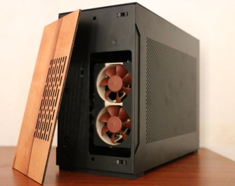 FANUP DAN A4H2O Adaptador de ventilador dual de 60 mm.