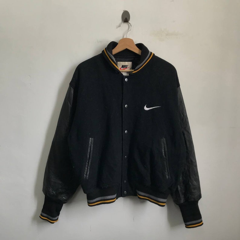 NIKE Varsity Jacket Vintage Big Swoosh 