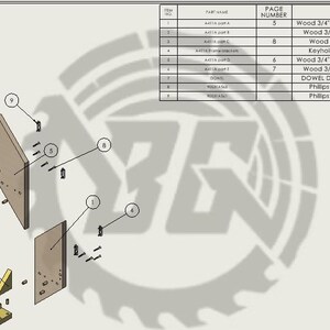 Exploded View Shelf Wall Shelf Drawings - Etsy