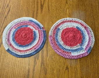 Dish Cloth with Scrubby - set of 2