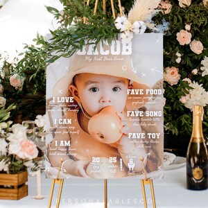 Football 1st Birthday Milestone Board First Year Down Poster Monthly Photo Banner Boy 1st Year Down Sports One Game Time Party Safgm01