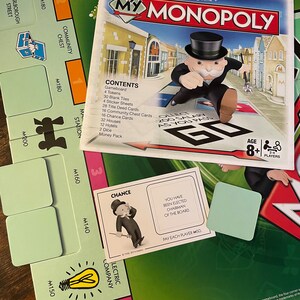 Hasbro My Monopoly - Créez Votre Monopoly Personnalisé - Jeu Neuf