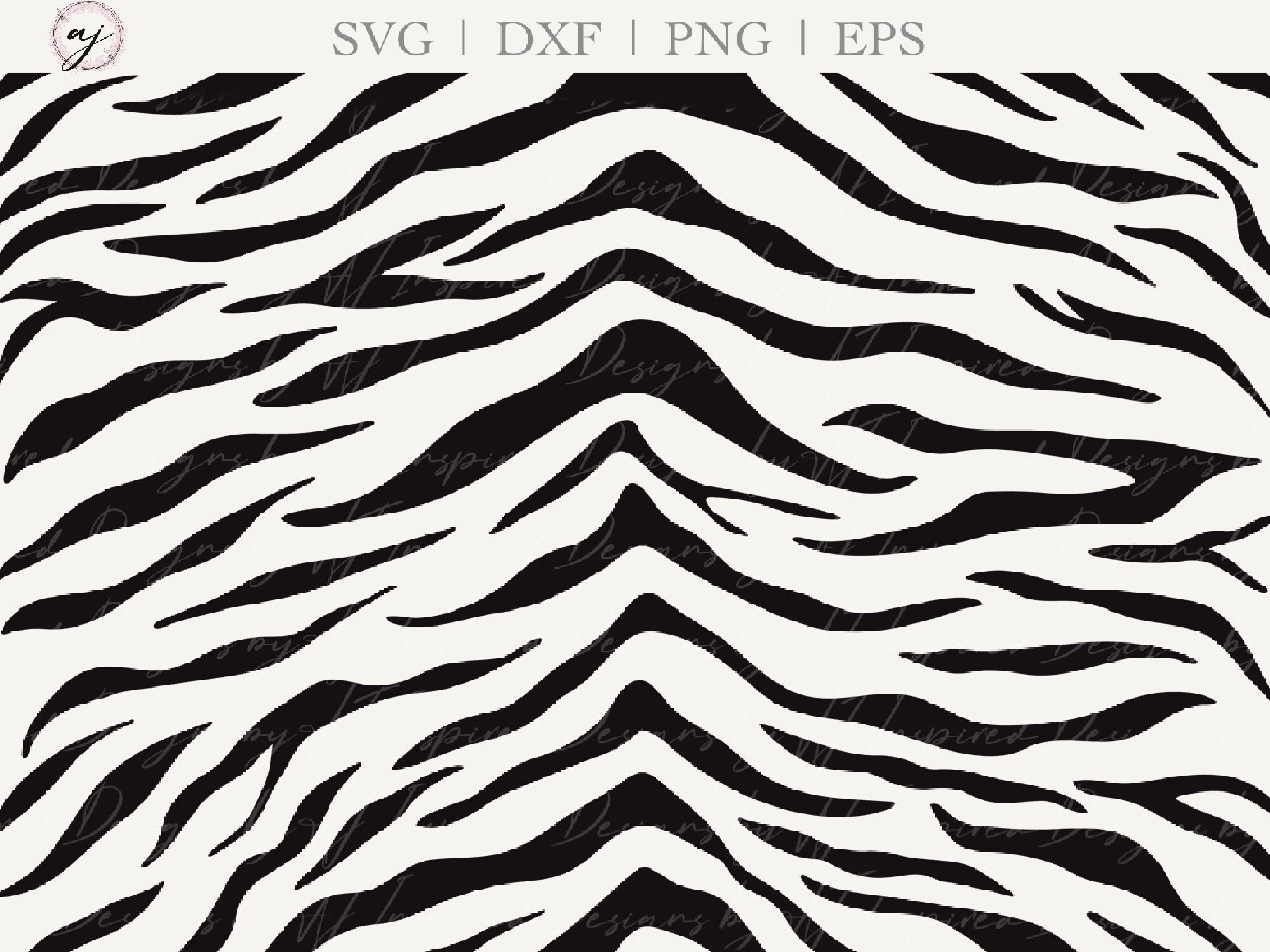 Tiger Print SVG Cut File Cricut, Silhouette, Tiger Stripes Svg, Bengal Tiger, Animal Print Svg Clipart Digital Download, Svg, PNG, DXF, Eps - Etsy