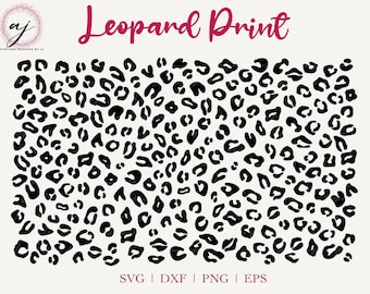 Stampa leopardata SVG, Motivo leopardato svg, Stampa ghepardo svg, Motivo ghepardo svg, Stampa animale svg, Motivo animale svg, Leopardo png dxf eps