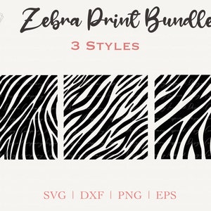 Zebra Print SVG Bundle, Zebra Pattern svg, Animal Print SVG Bundle, Animal Pattern svg Bundle, Zebra svg, Zebra Stripes svg png dxf clipart