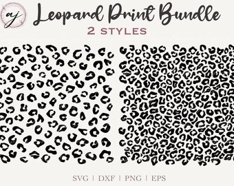Stampa leopardata SVG, stampa ghepardo SVG, macchie leopardate svg, stampa animalier svg, motivo leopardato svg, motivo ghepardo svg png dxf eps file di taglio