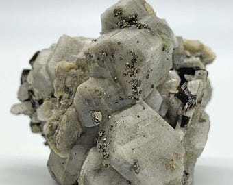Aesthetic Microcline Crystal Cluster with Mica & Quartz (MISC57)