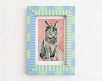 Custom Hand-Drawn Pet Portrait – Personalized Animal Art Gift