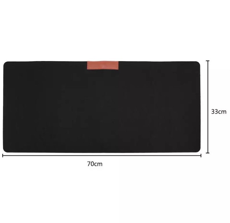 Large Office Computer Desk Mat Modern Table Keyboard Mouse Etsy
